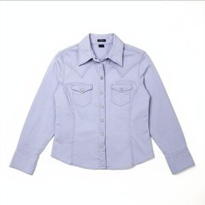 Gap Purple Women’s Button Down Long Sleeve Shirt Medium - Great Condition